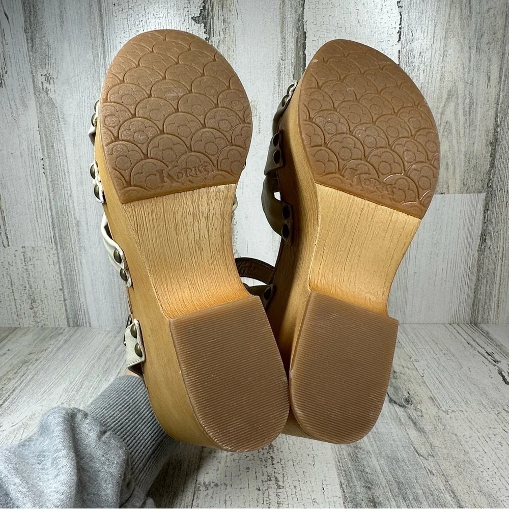 Korks Wedge‎ Sandal Women's 10 Dawson Women's Sandal Faux Leather Platform